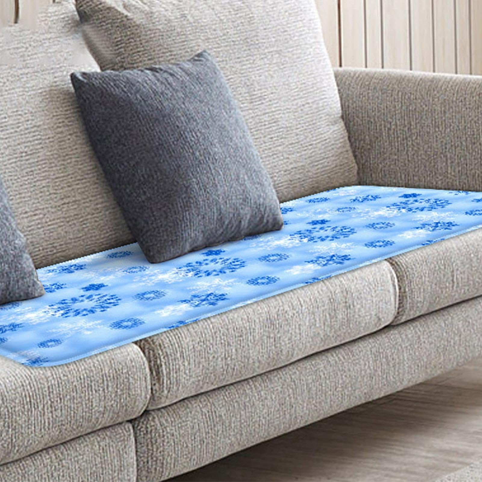 Bettkühlkissen, Matratzenkühlkissen | Gel -Bettkühlsystem - Foldablas waschbarer Kühlsturmschutzabdeckung Dieses atmungsaktive Kühlkissen wurde für den vielseitigen Gebrauch in Betten, Sofas, Wohnmobi