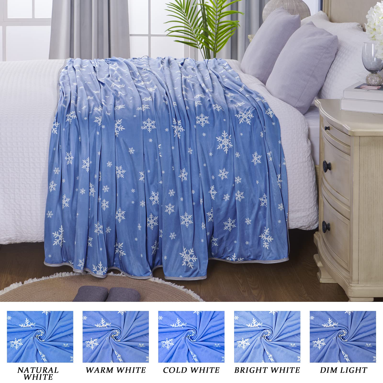 inhand Cooling Blanket, Twin Size (59"x79") Cooling Blankets for Hot