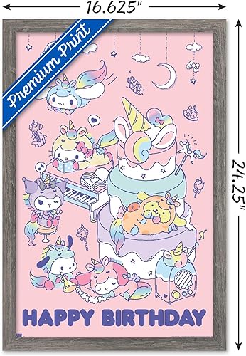 Vista 73 de Trends International Póster de pared de Hello Kitty and Friends