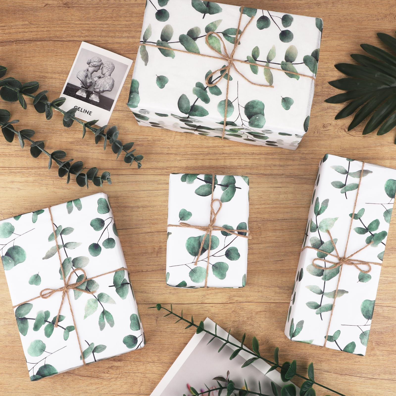 Feuilles de Papier de soie couleur : Vert olive n°41