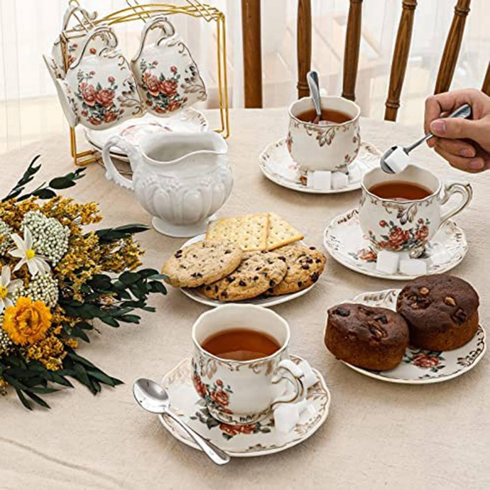 60 Pièces de Cuillère à, Mini Cuillère à Café en Acier Inoxydable de 4,7 Pouces Cuillère à Dessert