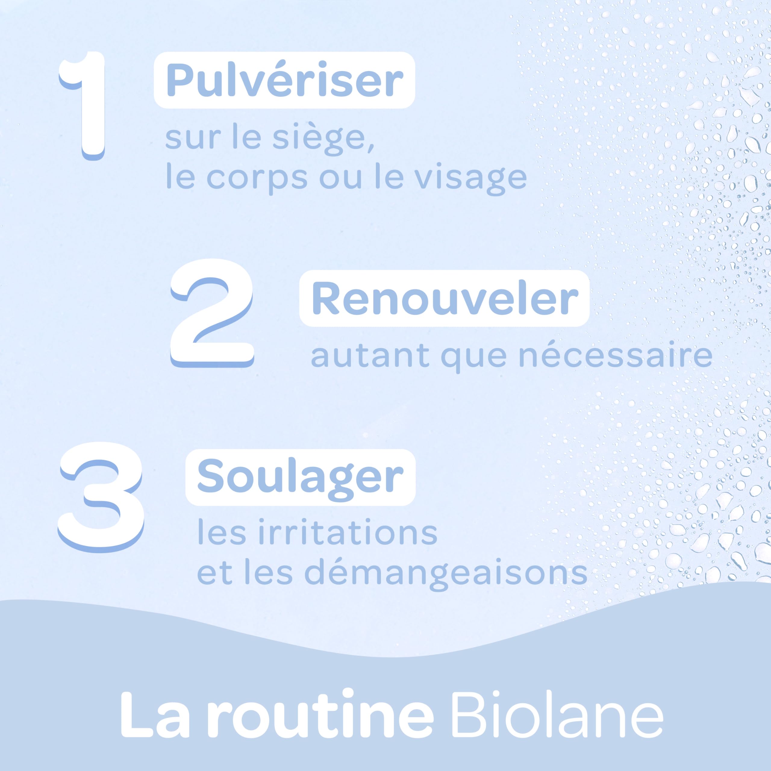BIOLANE - Nebbia con acqua termale - Lenisce, rinfresca, idrata - Viso e Corpo - Formula 100% di origine naturale - Fin dalla nascita - Dermatologicamente testata - 150ml - Made in France
