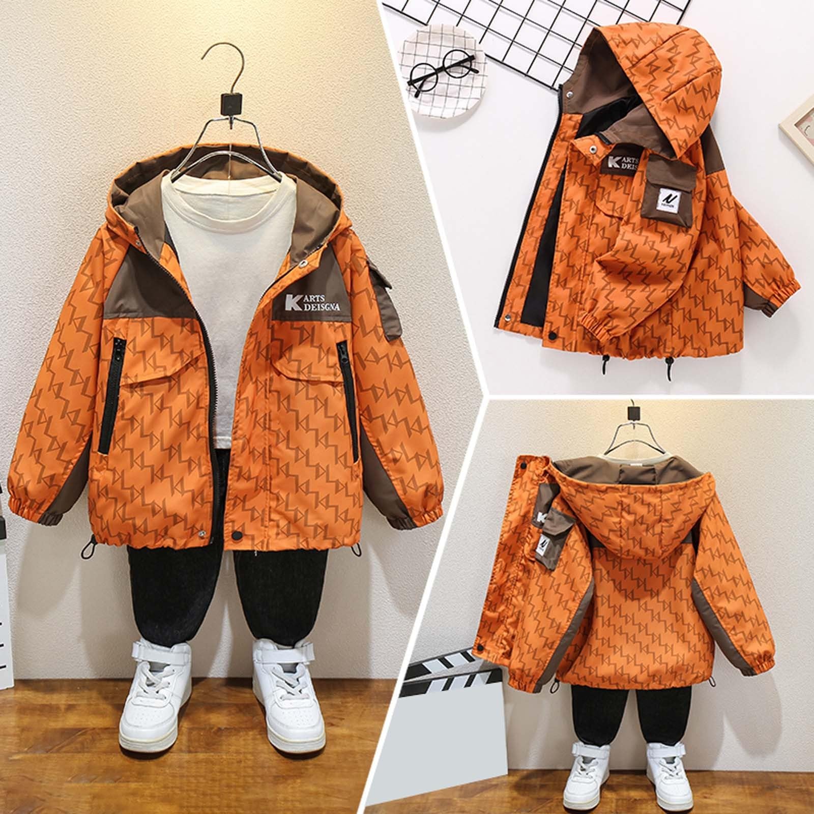 Impermeabile Bambino,Giacca Da Bambino Primavera Autunno Casual Da Esterno Antivento Per Bambini Dai 6 Ai 15 Anni Leggera E Comoda Con Cappuccio Impermeabile Per Bambini Da Indossare Tutti I Giorni