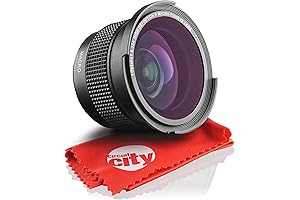 Opteka Fisheye Lens for Camcorder – Super Wide Angle with Macro Close Up