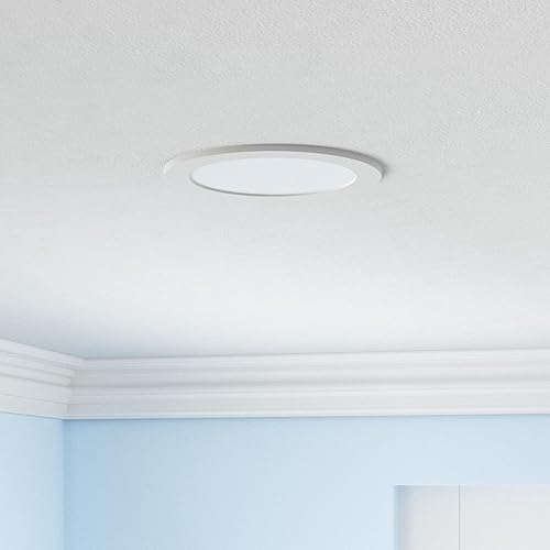 Miniatura 2 de LUXRITE Paquete de 16 luces empotrables LED ultrafinas de 6 pulgadas con caja de conexión, 12 W, temperatura de color seleccionable 2700 K  3000 K