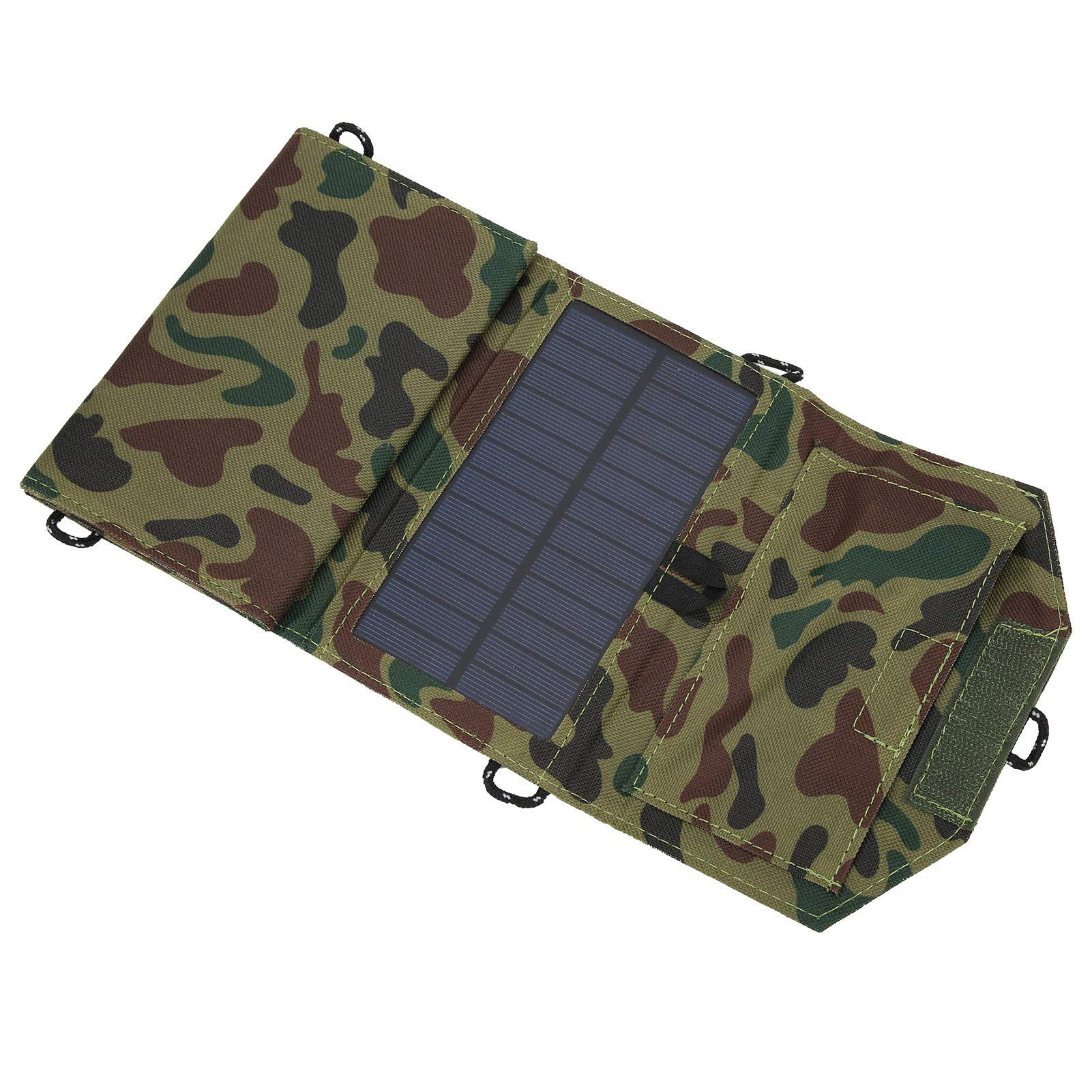 Panel słoneczny 7,2 W Składany przenośny panel ładowarki słonecznej z interfejsem USB do ładowania telefonu (Camouflage)