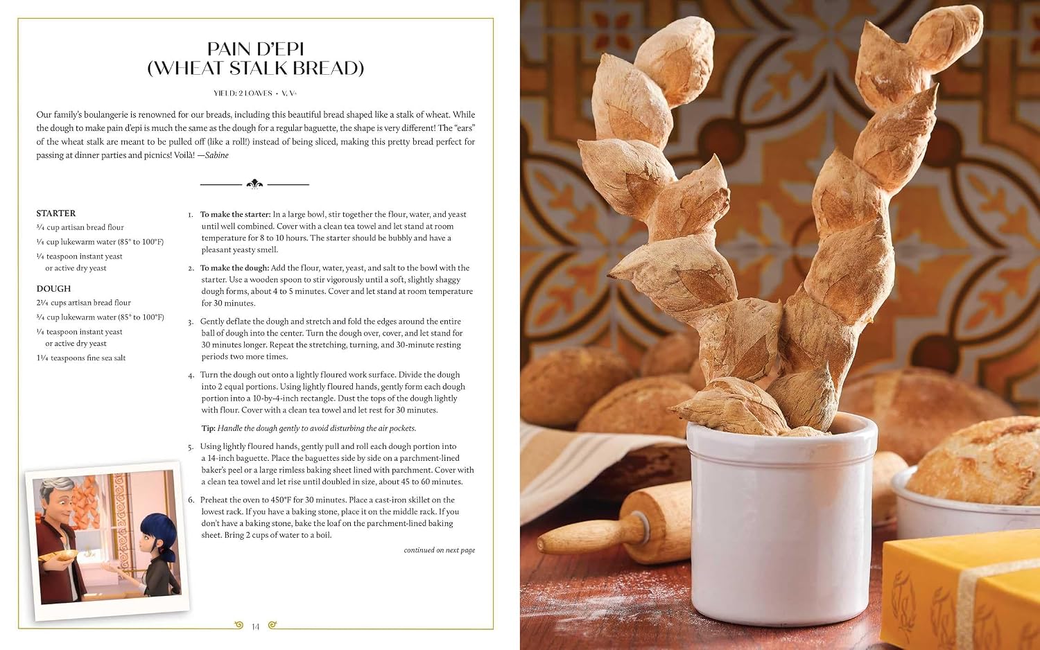 Miraculous: The Official Cookbook: Recipes Inspired by Family, Friends, and the T&S Boulangerie Patisserie (Zag Heroez)