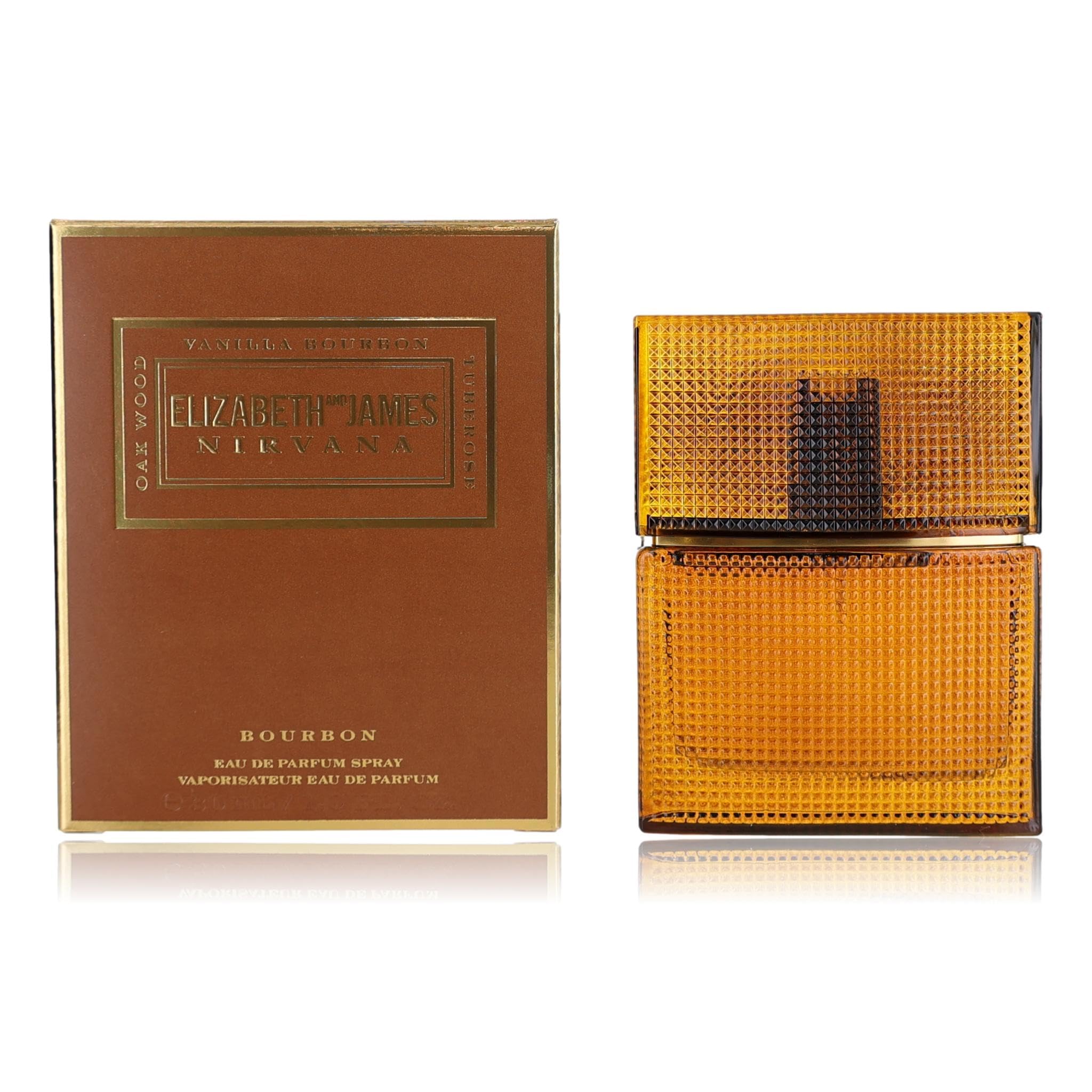 にの Amazon.com : Elizabeth and James Nirvana Bourbon Eau de Parfum EDP