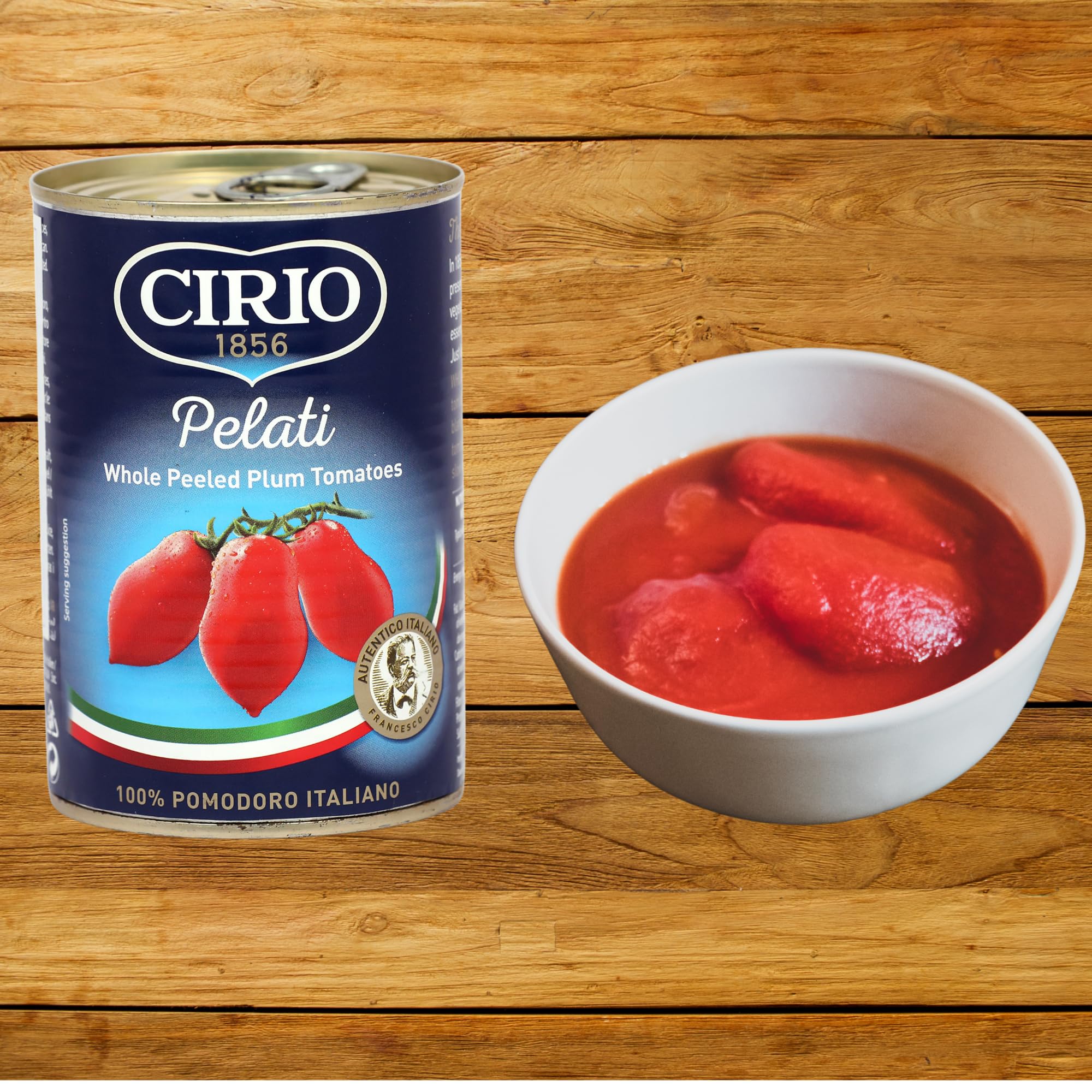 Cirio 400g Peeled Plum Tomatoes – Perfect for Sauces and Soups - Image 4 thumbnail