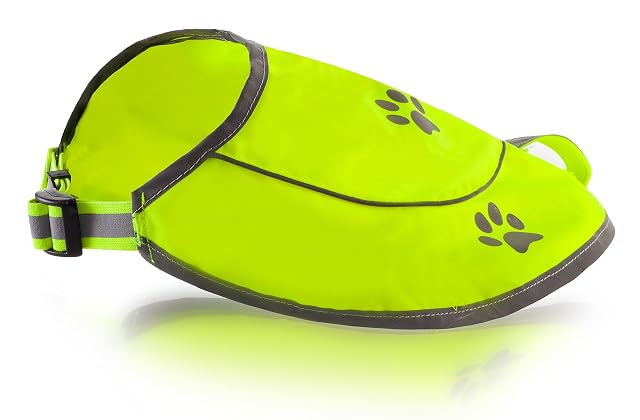 'Perro Chaleco Reflectante –Chaleco de Caza Impermeable Amarillo de Seguridad para Mejor Visibilidad en día…