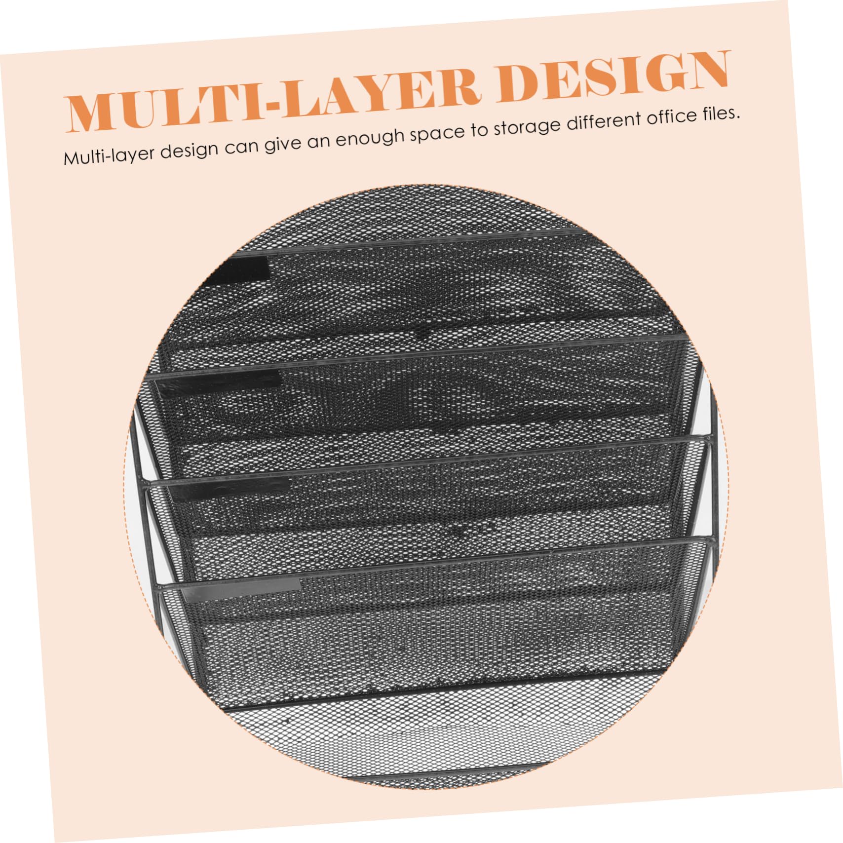 NUOBESTY Organisateur De Documents Muraux Maille Support à Fichiers Multifonctionnel à pour Bureau Et Maison Rangement Pratique pour Documents Et Magazines