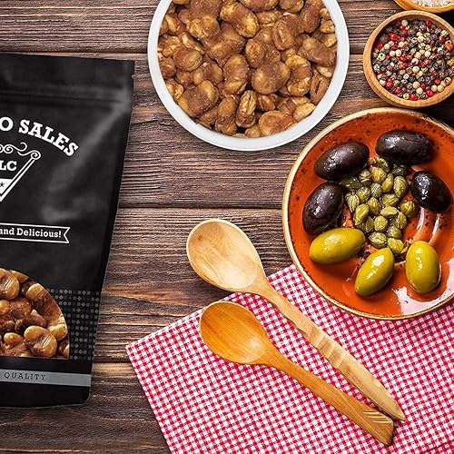 Miniatura 11 de Presto Sales Fava/Broad Beans, listos para comer, picantes tostados salados, 16 onzas, bajo en azúcar, bajo en grasa, imprescindible, súper