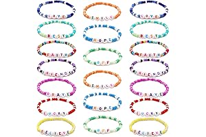 20 Pcs Friendship Bracelets for Teen Girls