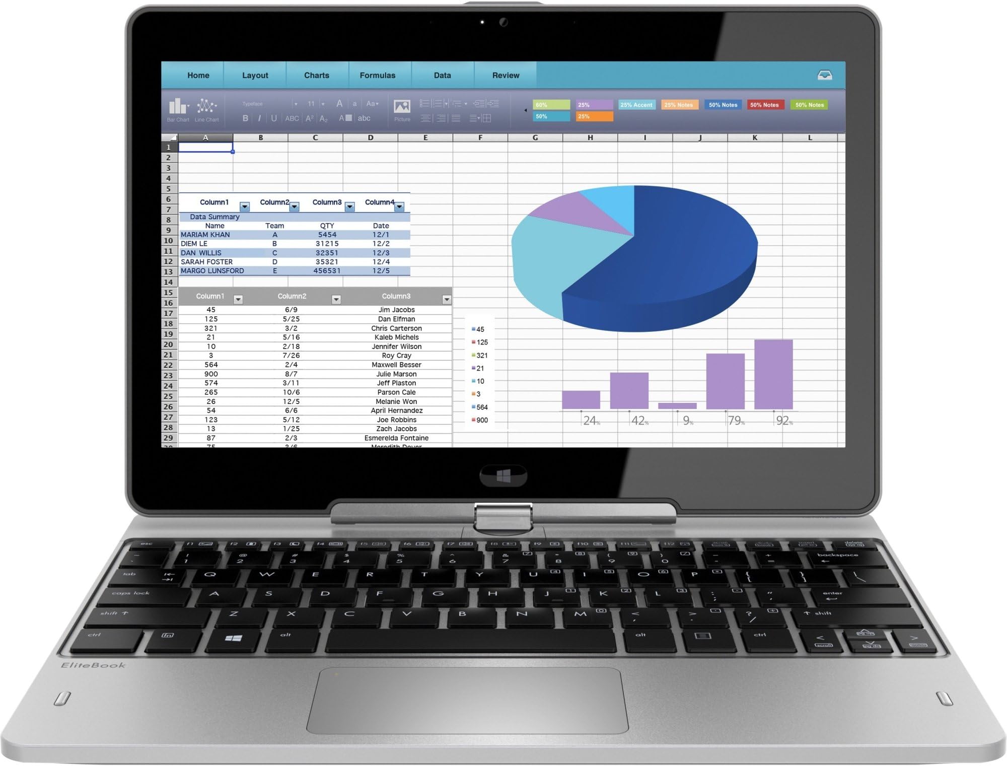 HP EliteBook Revolve L8D32UT#ABA 11.6-Inch Laptop (Silver)