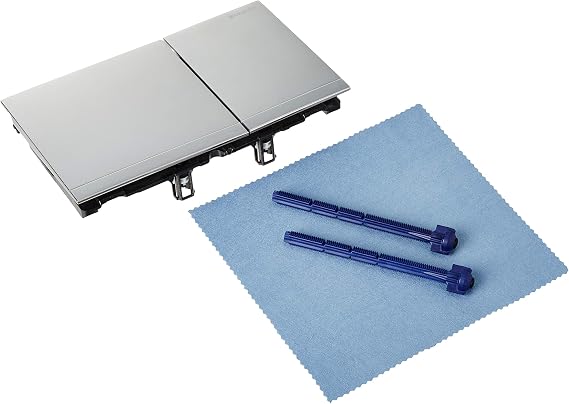 Geberit Sigma 60 115796.GH.1 Actuator Plate for Flush-Mounted Cistern 320 2 rinse levels Chrome-Plated / gebürstet. 115796GH1
