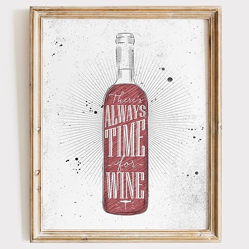 Miniatura 1 de Wine Wall Decor Art Print - Unframed - 8x10