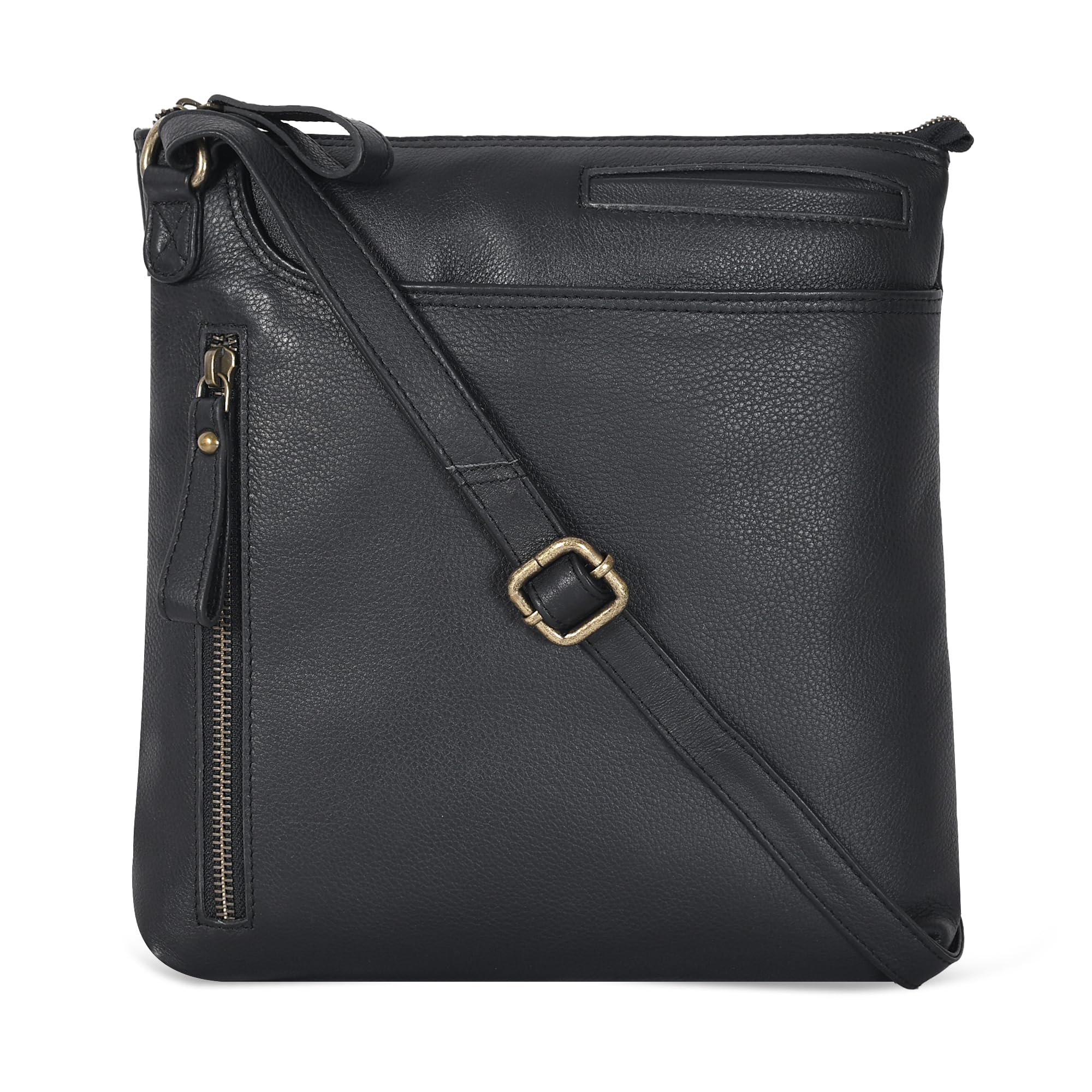 Genuine Leather Crossbody Bag For Women - Medium Cross Body Handbag Purse