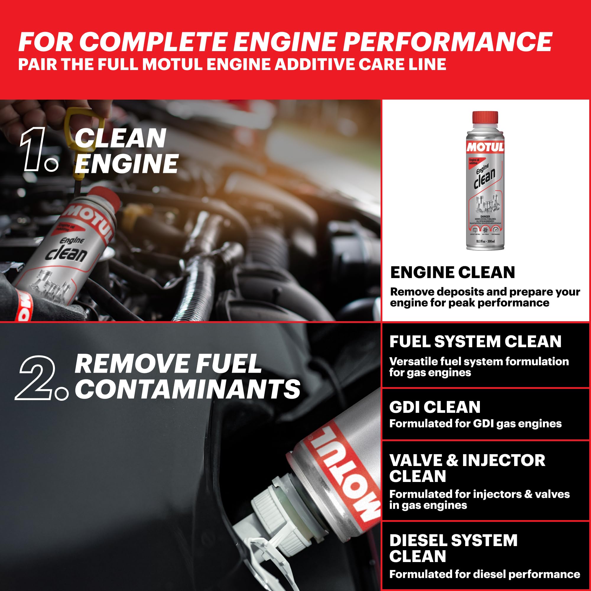 Amazon.com: Motul Diesel System Clean Additive | Injector & Fuel