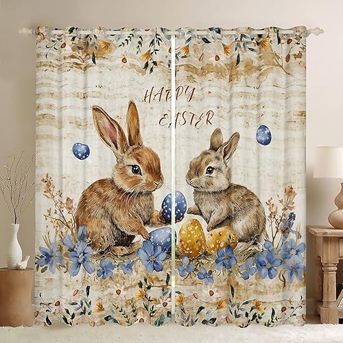 Miniatura 16 de Castle Fairy Cortina musical rústica para ventana, con impresión de instrumentos de bajo y guitarra, para decoración de dormitorio, cortinas de