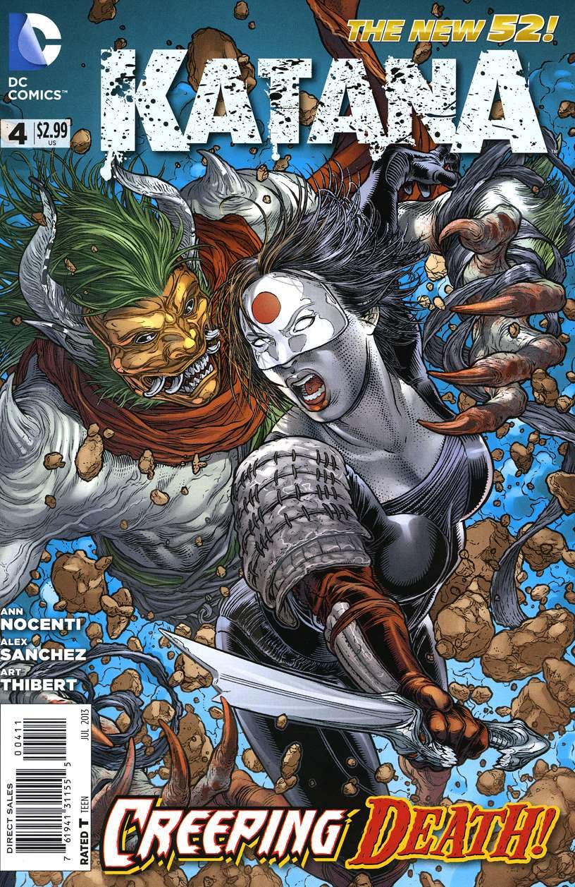 Amazon.com: Katana #4 FN ; DC comic book | New 52 Ann Nocenti
