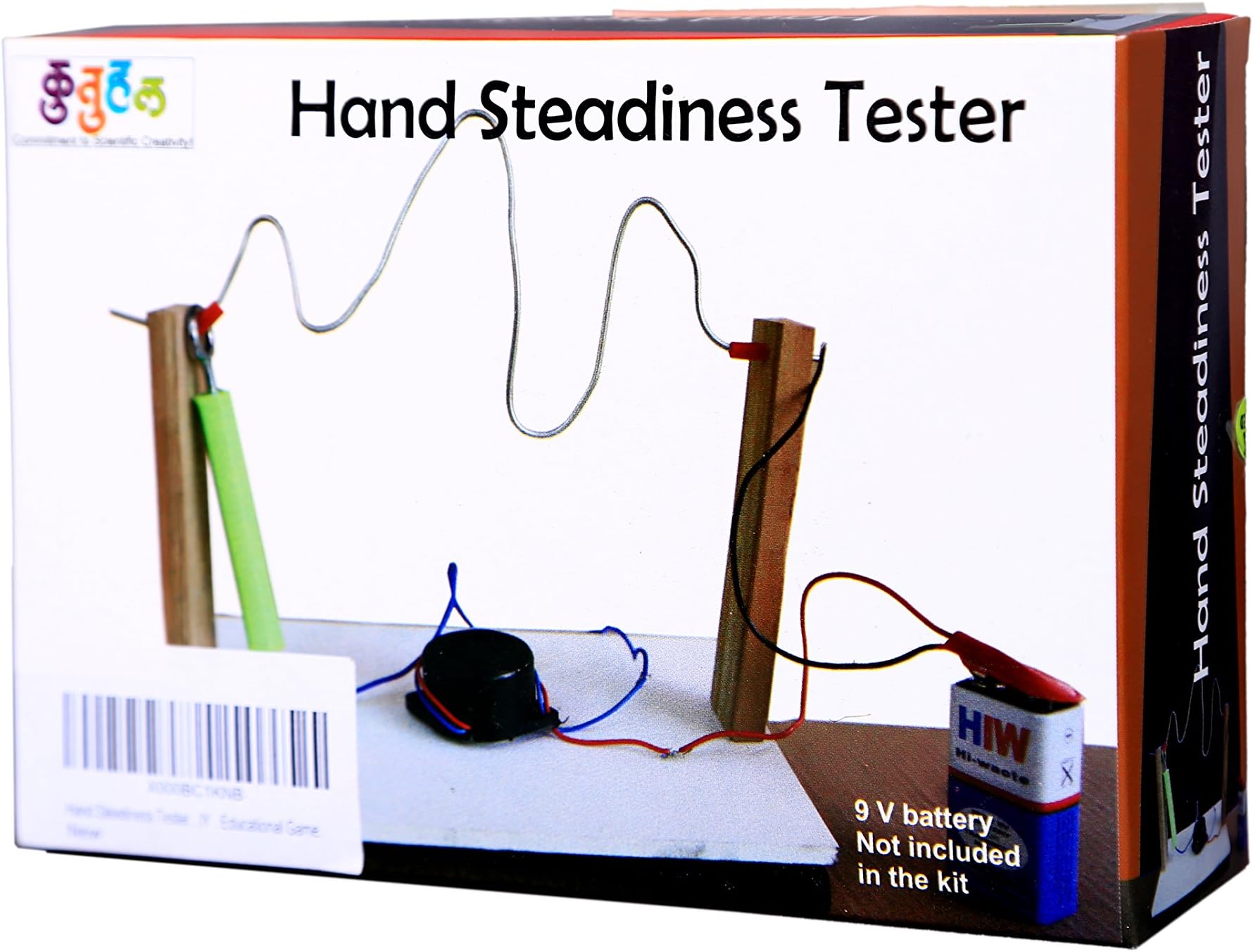 Hand Steadiness Tester Making Kit. Fun Learning Activity. Concentration Test Puzzle. Do It Yourself. Make Working Model. Educational Learning Toy. School Project.