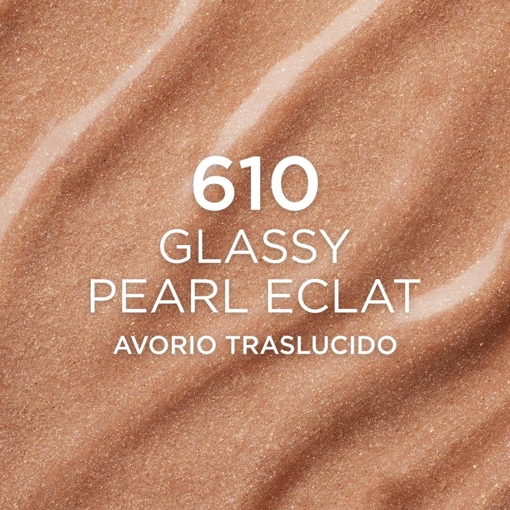 L'Oréal Paris Stick Illuminante Multi-Uso, Per Viso e Corpo, Pelle Luminosa e Radiosa, Effetto Glow Intenso e Istantaneo, Finish che Riflette la Luce, Lumi Glass, Tonalità: 610 Pearl Eclat, 5 gr