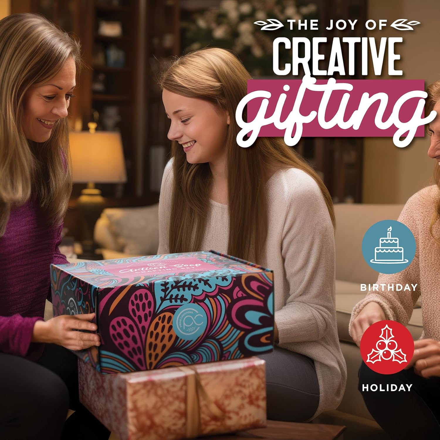 Soap Making Kit with Melt & Pour Base, Cutting Box, Molds, Fragrances - for Adults & Kids by Prime Creations.