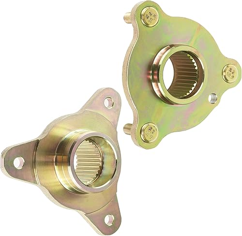 Miniatura 7 de Caltric Disco de freno trasero y bujes de piñón compatibles con Polaris Scrambler 500 2x4 4x4 2005 2006 2007-2012