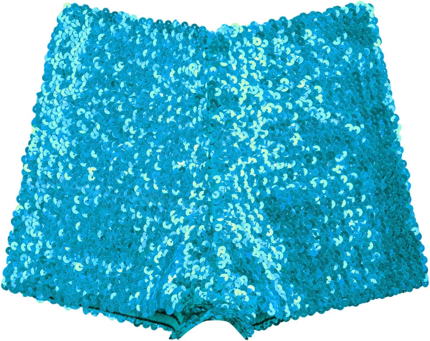 Linjinx Boys Gymnastics Shorts Athletic Sports Dance Wear for Little Kids Girls Glitter Shiny Metallic Tumbling Shorts