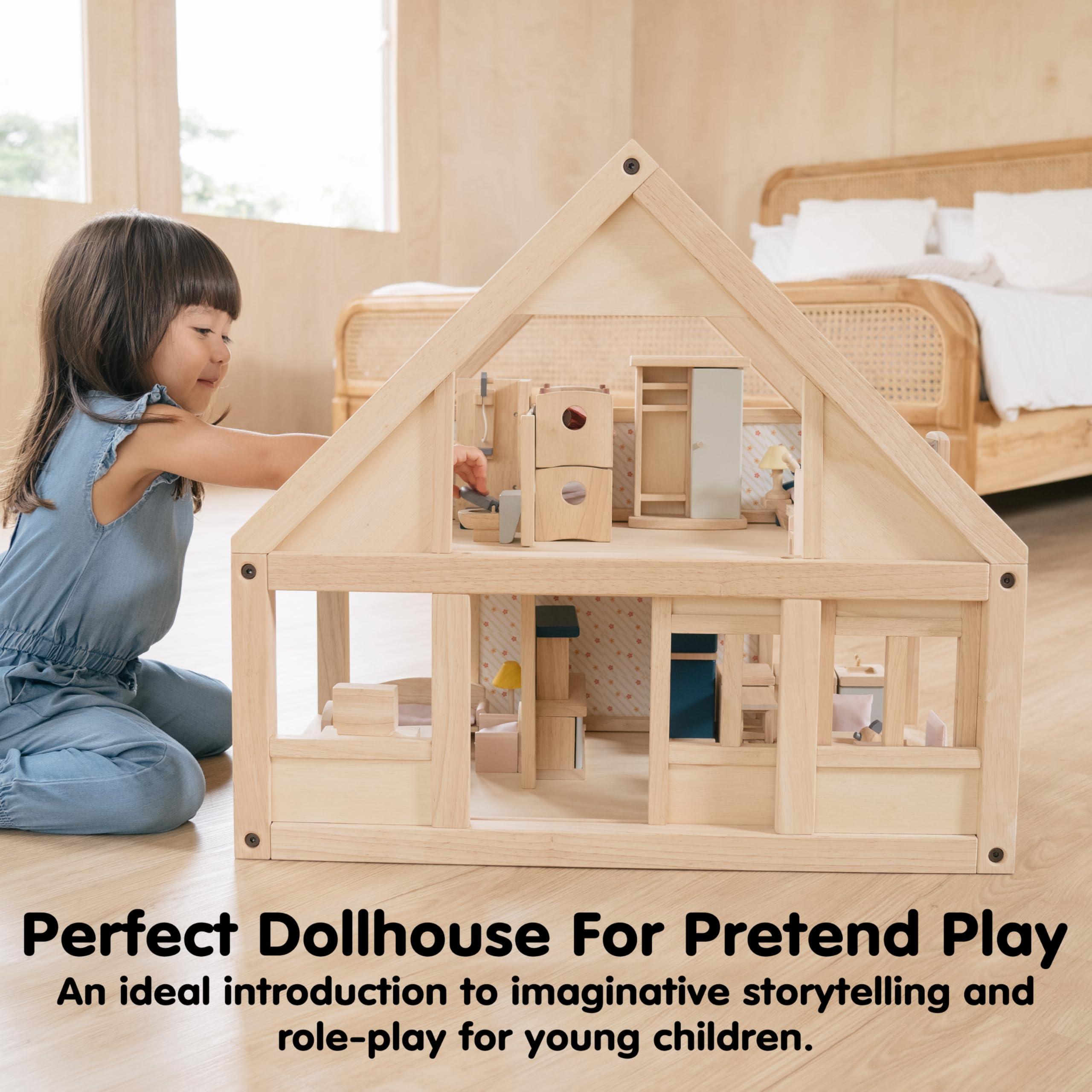 Amazon.co.jp: PLANTOYS 7110 マイファーストドールハウス : おもちゃ