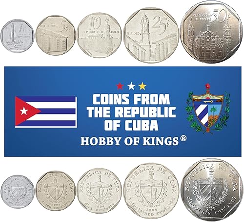 Miniatura 115 de Turquía 5 Monedas Mixtas 1 Kurus a 50 Lira Moneda turca desde 1957