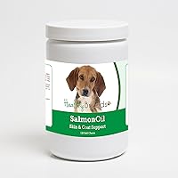 Vista 262 de Healthy Breeds Golden Retriever - Aceite de salmón masticable suave, 90