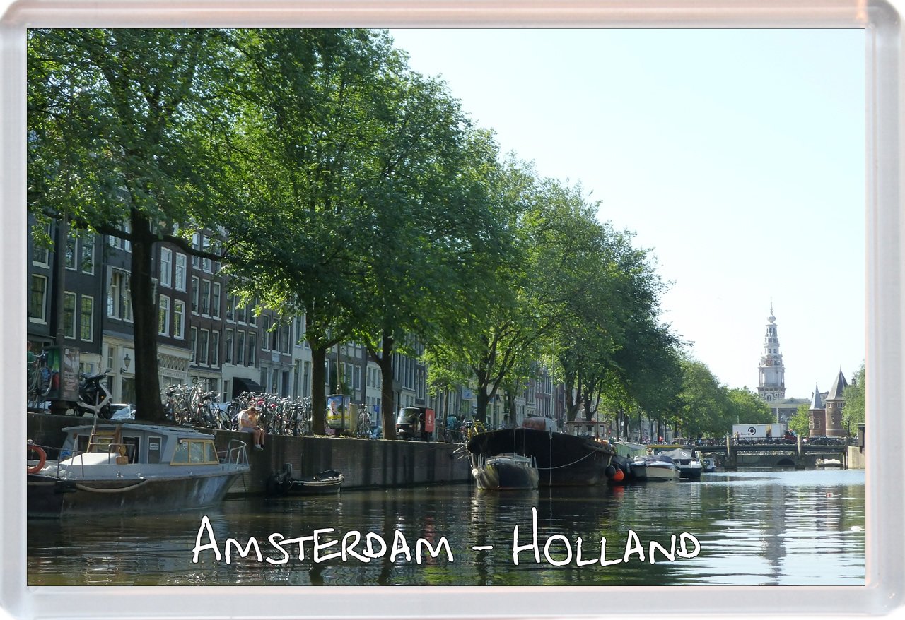 Baked Bean Store Amsterdam - Holland - Jumbo Fridge Magnet - Id333