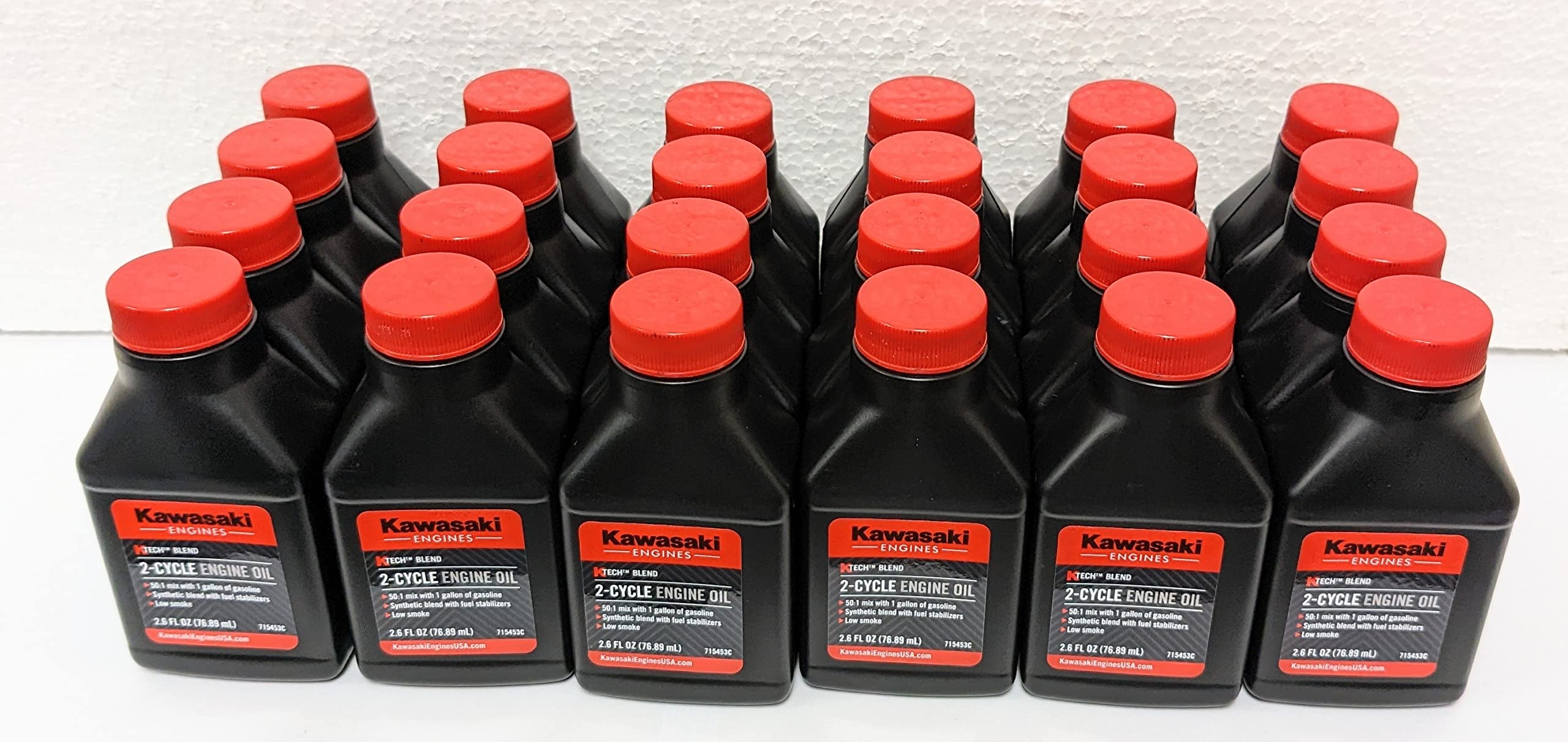 Amazon.com: Kawasaki 99969-6082 KTECH 2-Cycle Oil 2.6oz (Case of