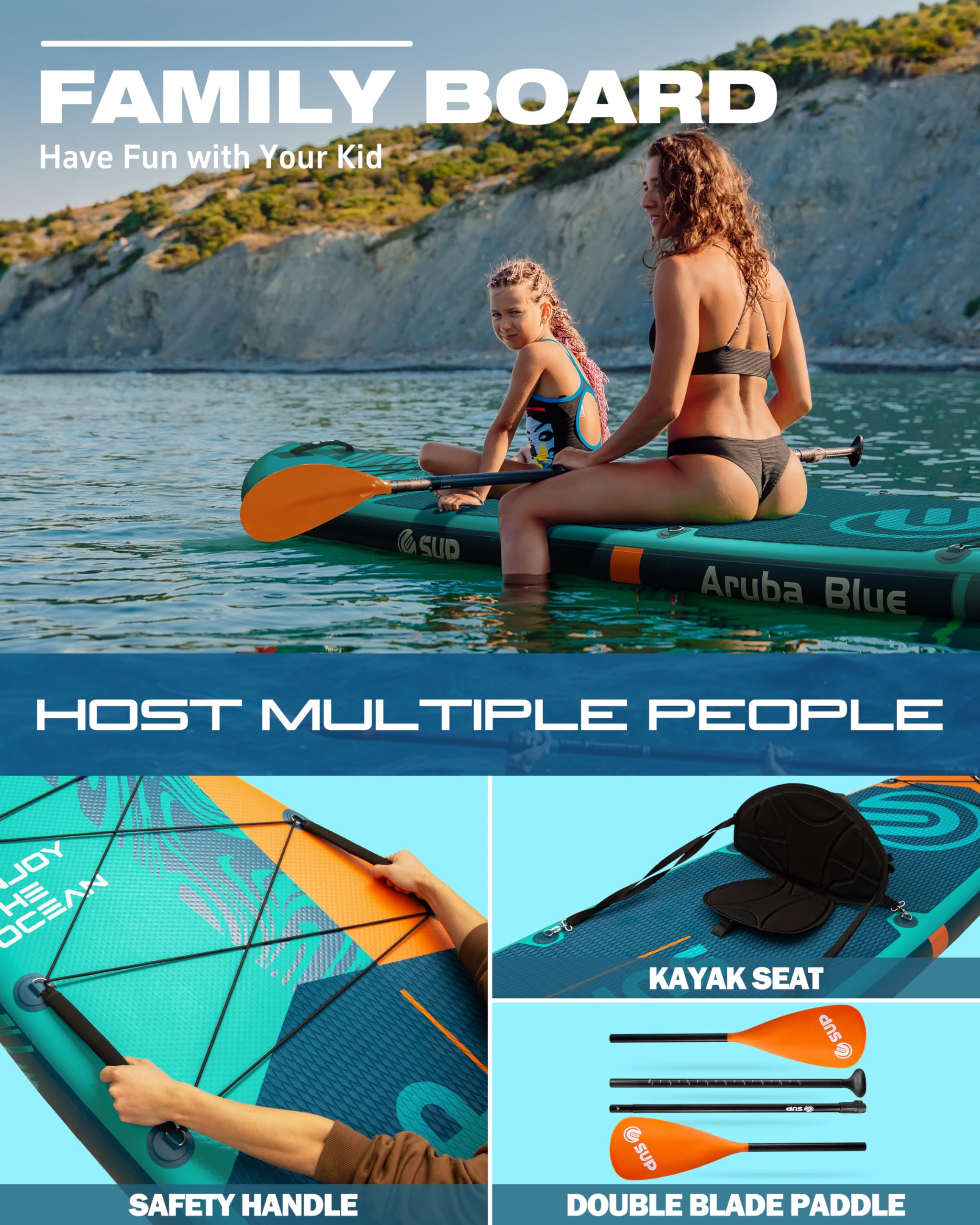 Amazon | ESUP 空気注入式 スタンドアップパドルボード 11