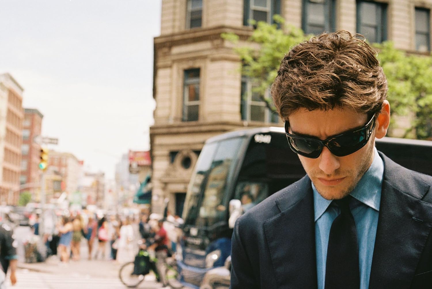 BluBlocker Viper Sunglasses In Black with HD Gray Lenses - Image 2