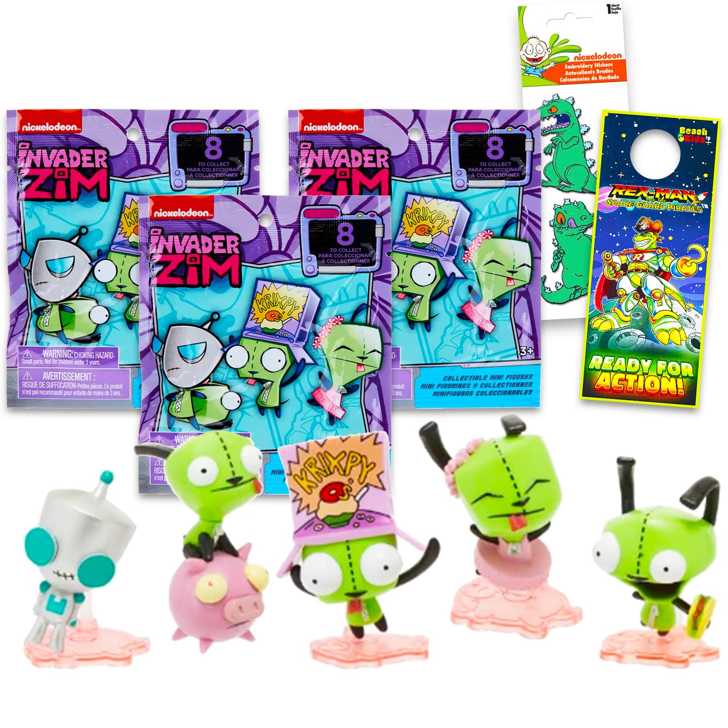Amazon.co.jp: Nickelodeon Invader Zim ミステリーおもちゃセット