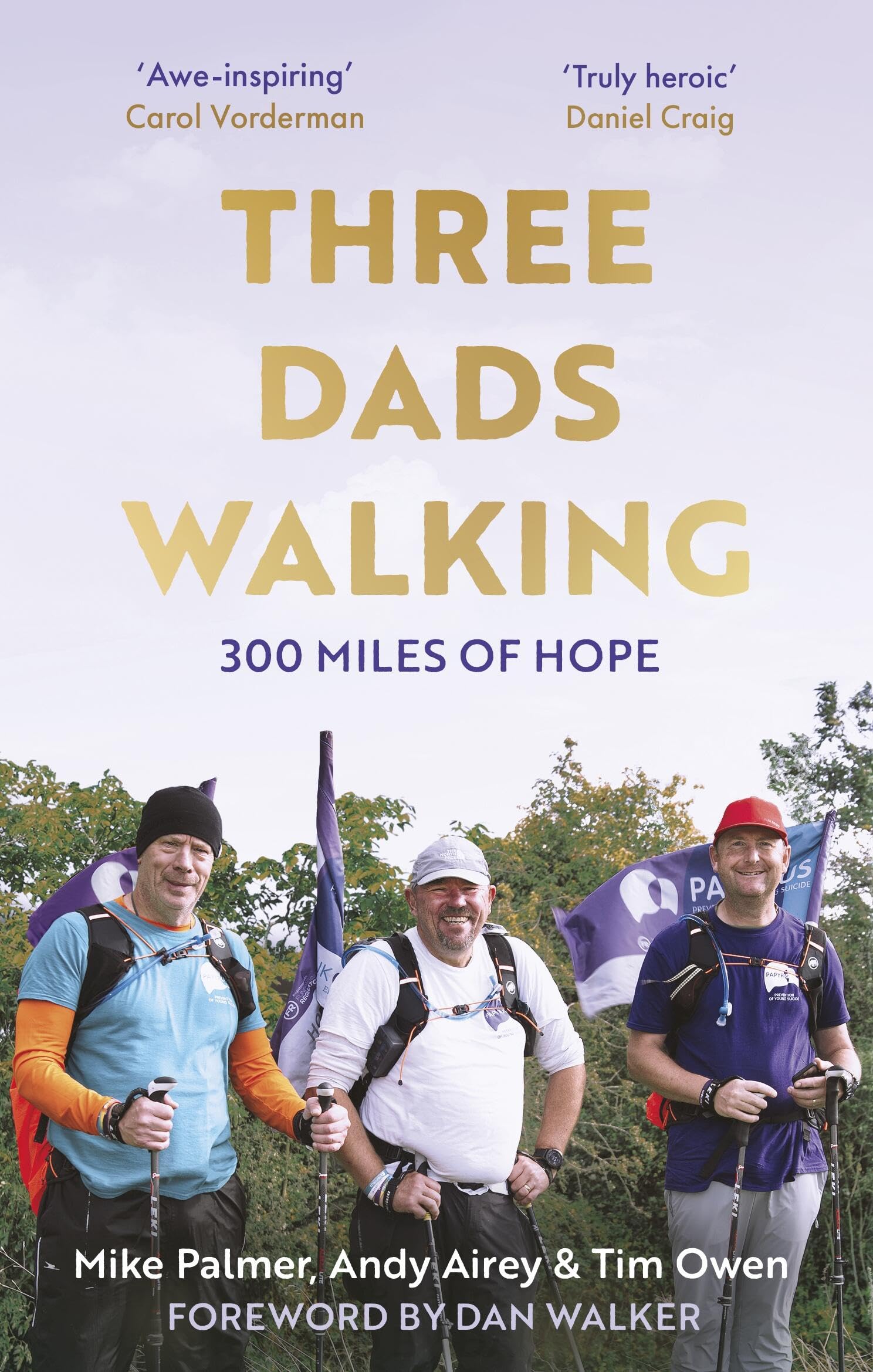 Three Dads Walking by Andy Airey PAPERBACK 9781472148452