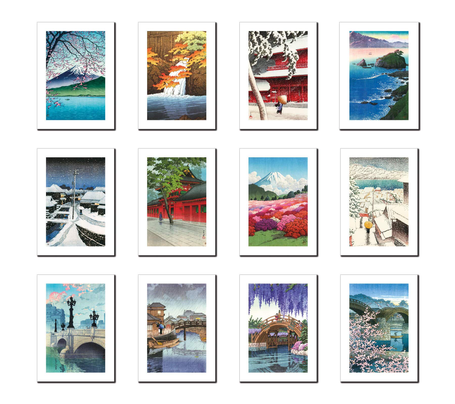 Coperta Fiori Di Ciliegio Sole Rosso Coperta Giapponese Ukiyoe 130x150cm - Fiori Di Ciliegio Con Sole Rosso, Microfibra Morbida Coperta Decorativa Adulti