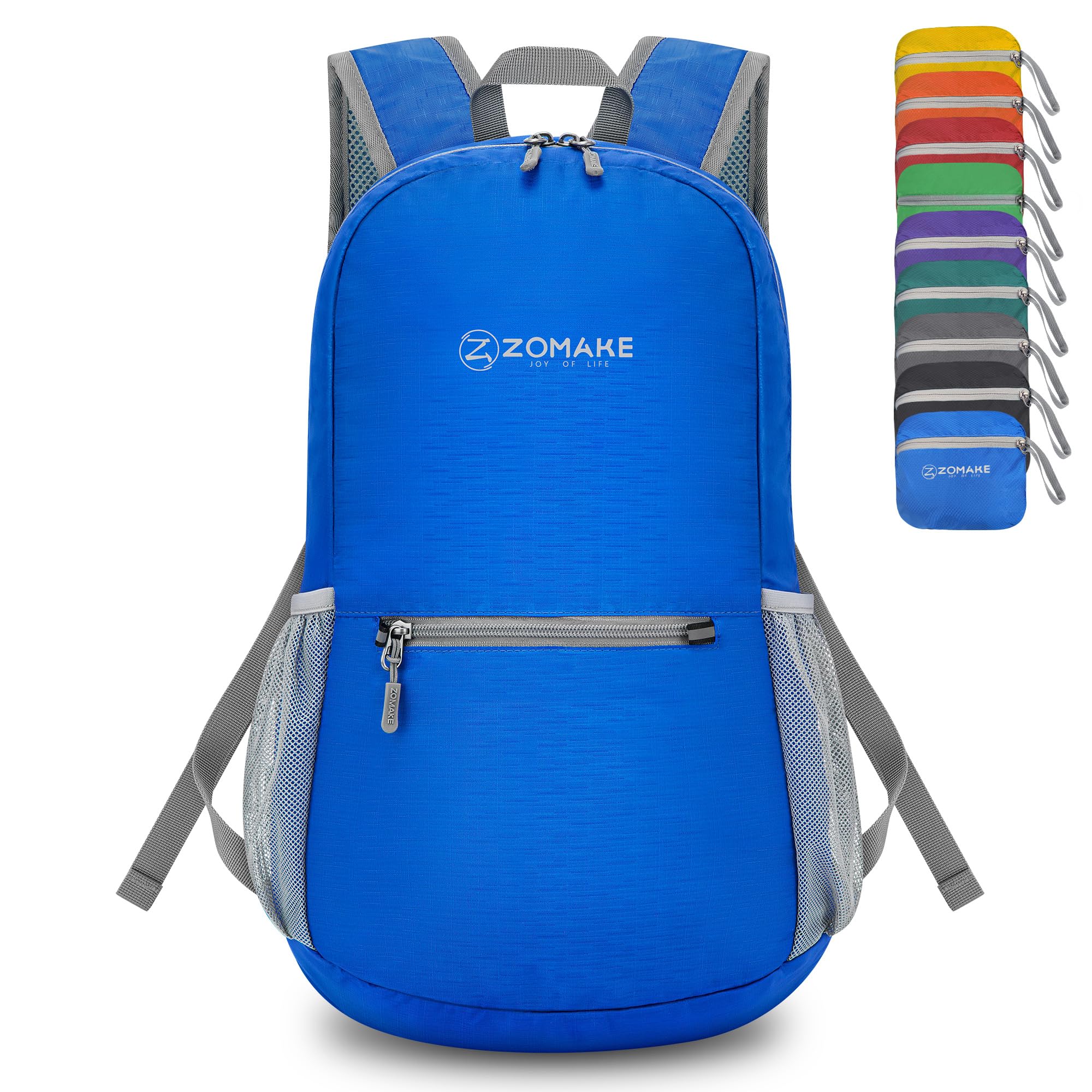 ZOMAKE Lightweight Packable Backpack, Foldable Small Travel Day Pack