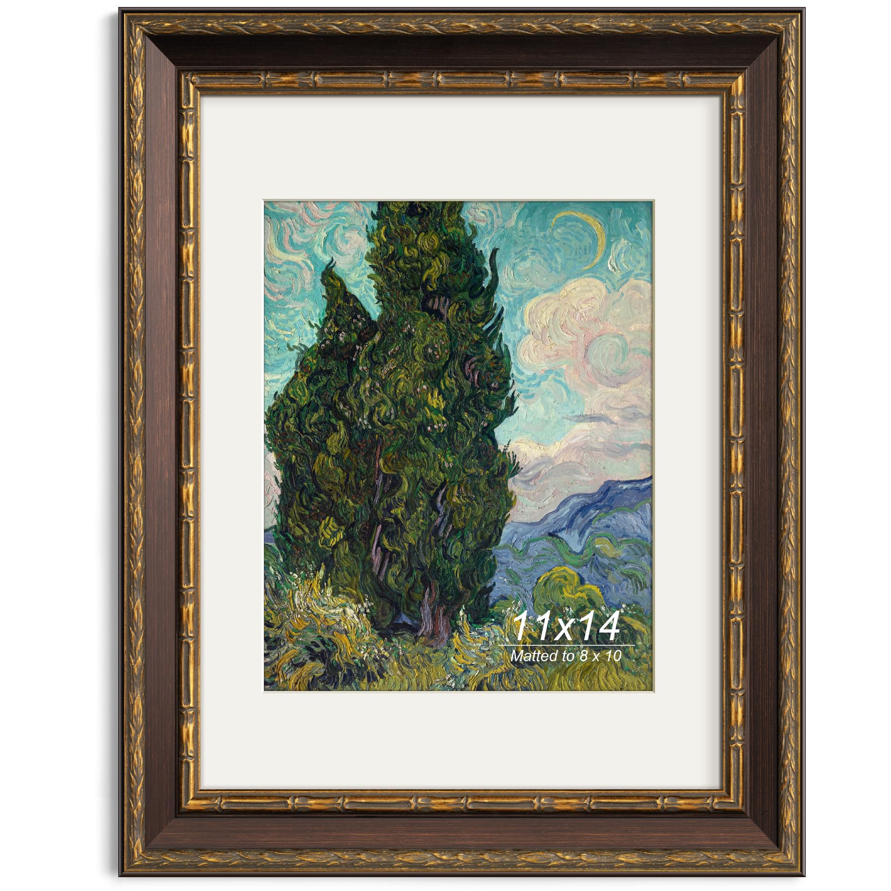 Yaetm 11x14 Vintage Picture Frame