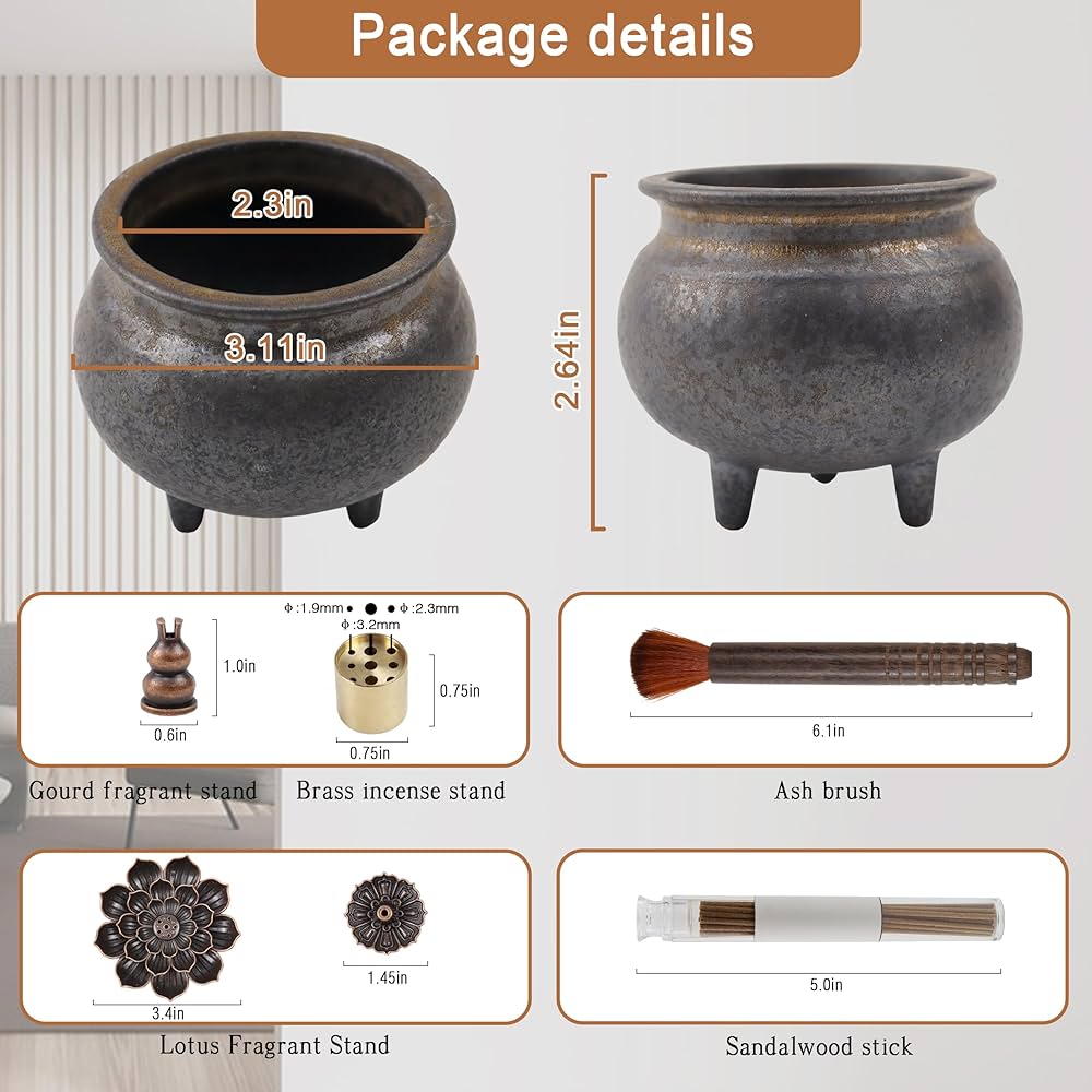 彫刻・オブジェ Richardson CERAMIC INCENSE BURNER 彫刻・オブジェ Richardson CERAMIC INCENSE BURNER 彫刻
