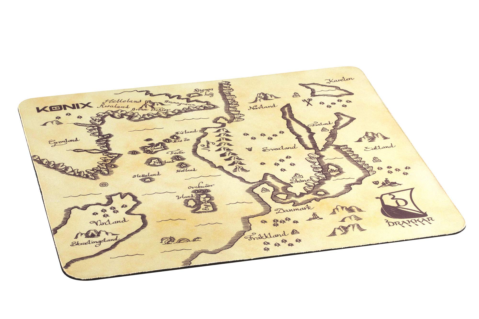 Konix Drakkar Norland Classic Mousepad