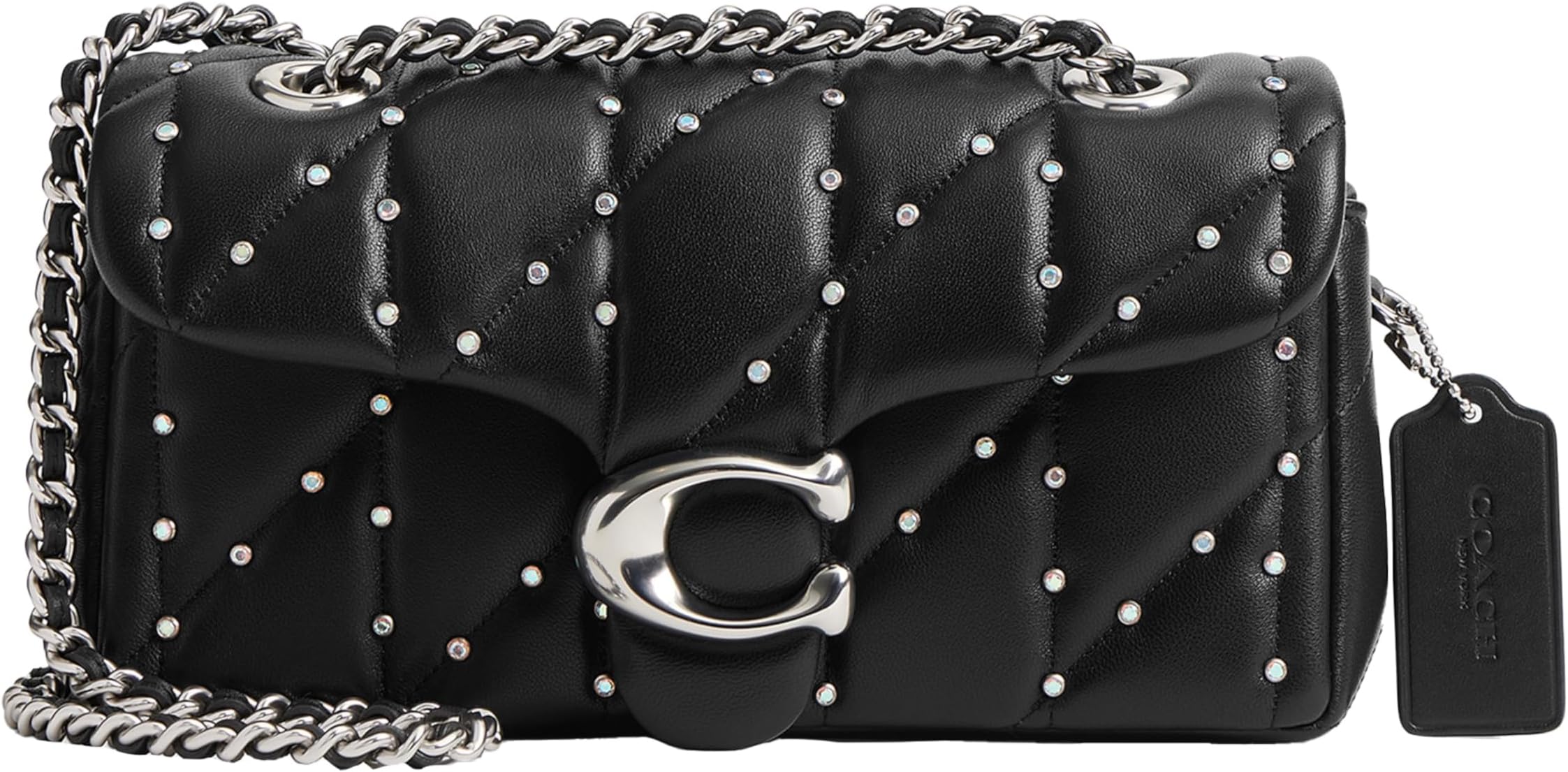 Coach 20 Leather Covered Closure C Pillow Tabby Shoulder Bag 20