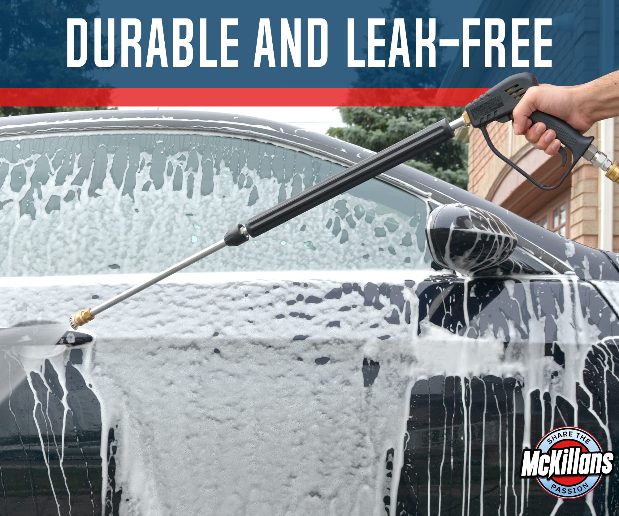 McKillans Pressure Washer Gun Replacement M22 Inlet