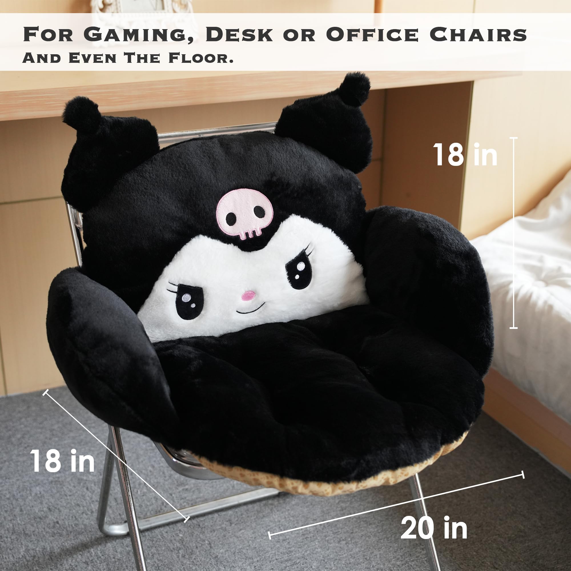 Sakura Pillow Kawaii Pink Chair Cushion Ultra Soft Gaming