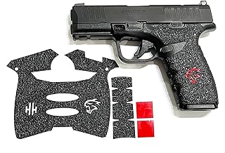 Handleitgrips Textured Rubber Gun Grip Enhancement for Springfield Hellcat Pro with Red Insert