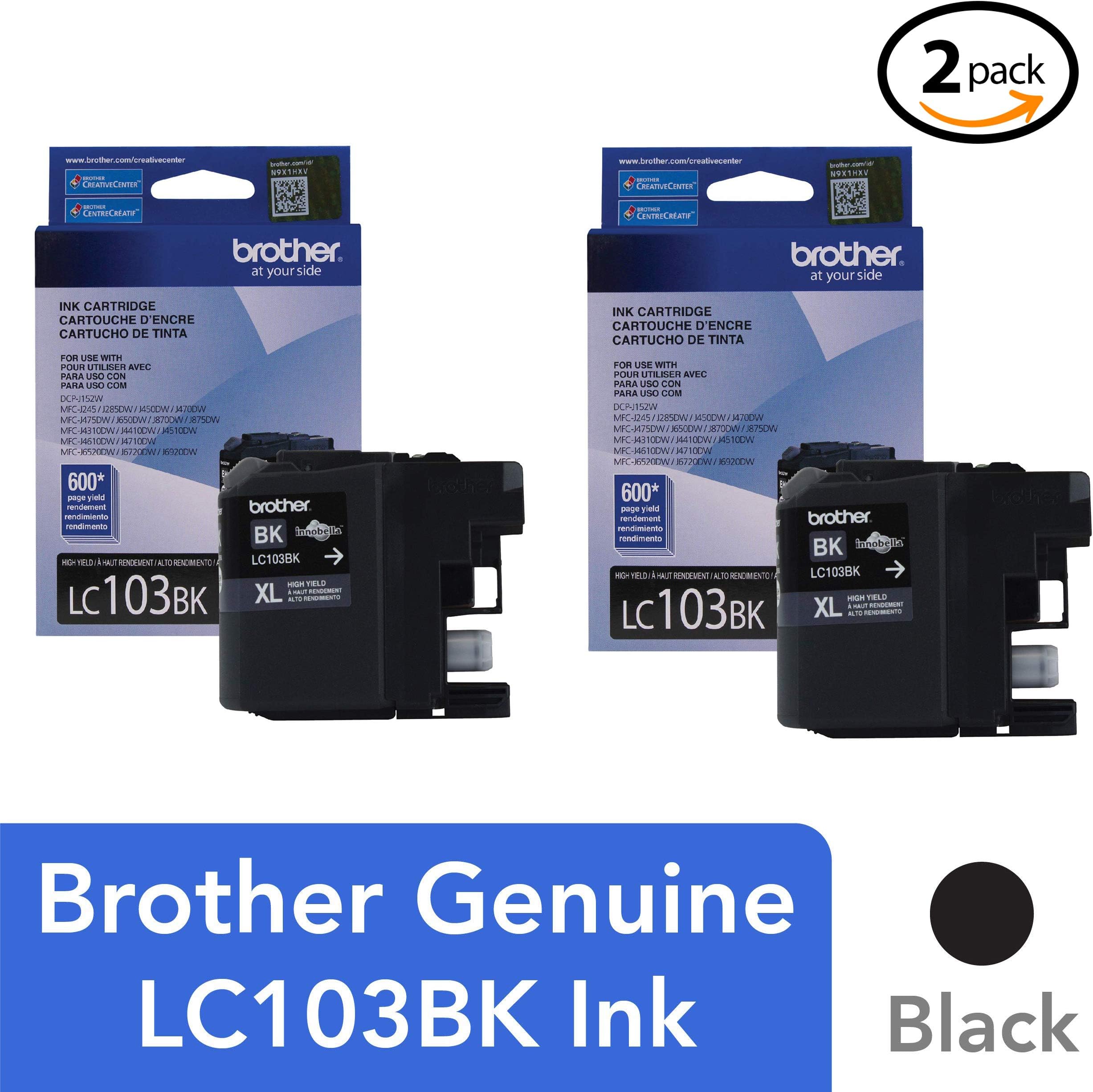 brother ink lc103bk
