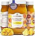 TrueSeaMoss Sea Moss Gel – Made in USA – Wildcrafted Seamoss, Fruits & Jarred Vegetables – Mango/Pineapple, Pack of 1 (Labels may Vary)
