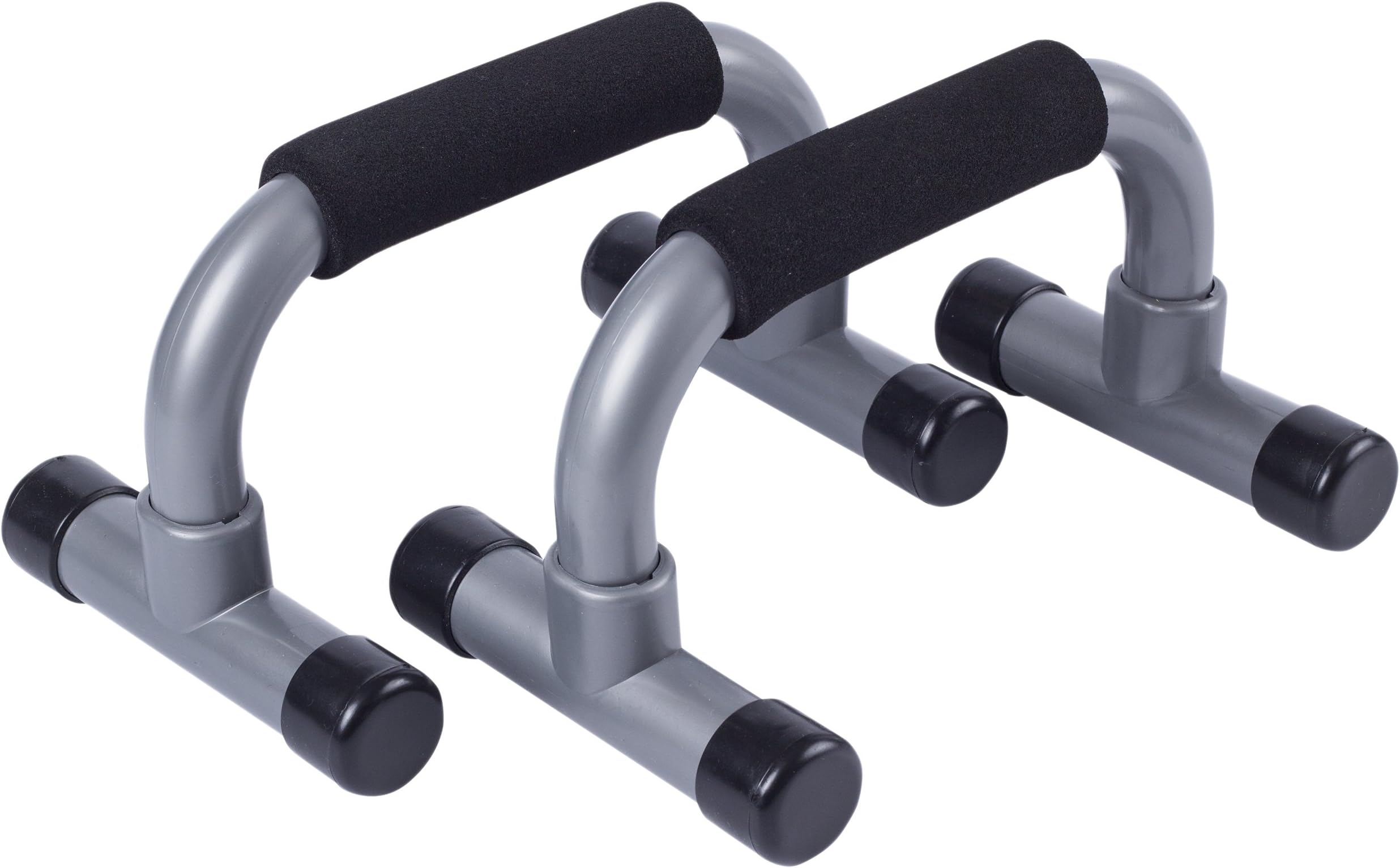 Push Up Bar Parallettes, Silver/Ash